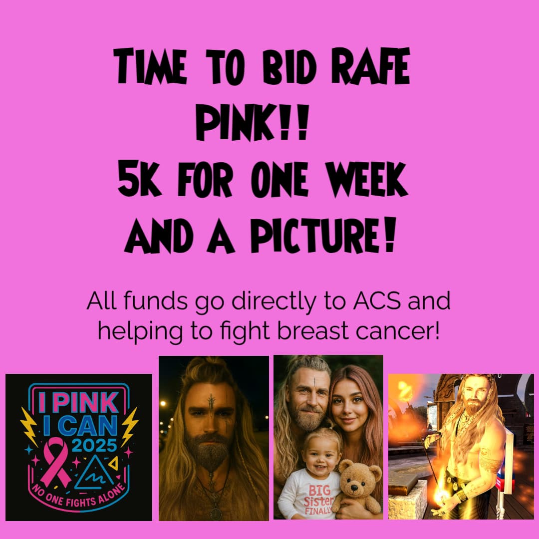 Time to bid Rafe pink!! poster